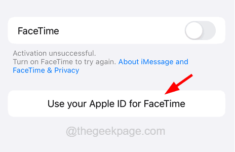 FaceTime não está trabalhando no iPhone [resolvido]